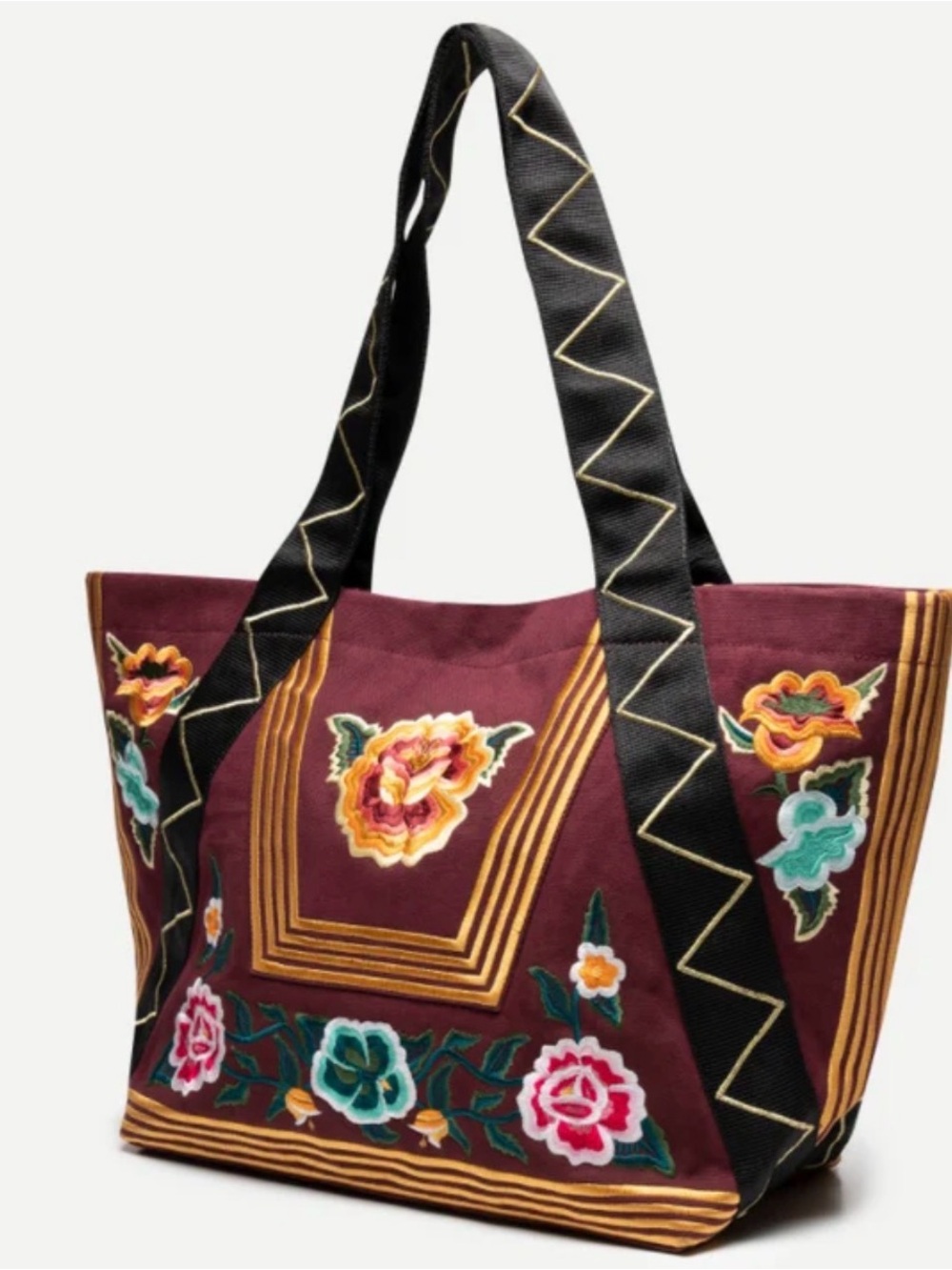 NWT WYETH "VALENTINA" BAG IN VINO
